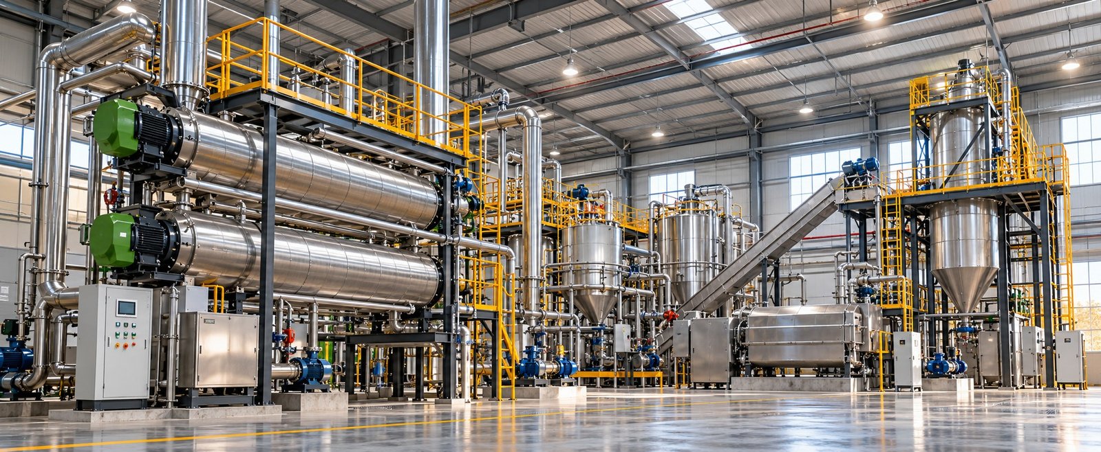 Rendering plant equipment